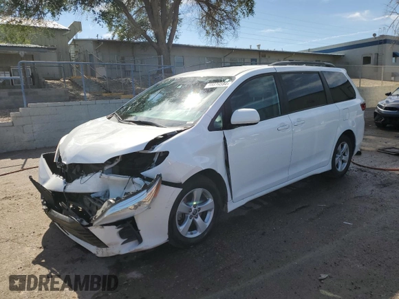 2020 Toyota Sienna LE Auto Access Seat with VIN 5TDKZ3DC8LS067046, listed as a Copart auction lot 68839594 with 48,422 mi miles and Salvage Title. Bid and sale history available at carsss.com. Image 1.