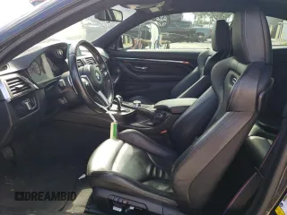 2018 BMW M4 with VIN WBS4Y9C57JAC86460, listed as a Copart auction lot 73022204 with 28,477 mi miles and Salvage Title. Bid and sale history available at carsss.com. Image 7.