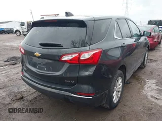 2020 Chevrolet Equinox LT with VIN 2GNAXUEV9L6229579, listed as a IAAI auction lot 41512031 with 96,446 mi miles and . Bid and sale history available at DreamBid. Image 4.