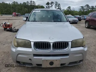 2006 BMW X3 3.0i with VIN WBXPA93466WD29294, listed as a Copart auction lot 51621175 with 235,144 mi miles and Salvage Title. Bid and sale history available at carsss.com. Image 5.