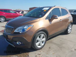 2016 Buick Encore Leather with VIN KL4CJCSB6GB656528, listed as a IAAI auction lot 42083024 with 72,582 mi miles. Bid and sale history available at carsss.com. Image 20.