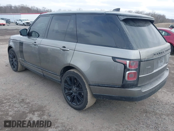 2019 Land Rover Range Rover HSE with VIN SALGS2SVXKA546498, listed as a IAAI auction lot 41615177 with 92,772 mi miles and . Bid and sale history available at DreamBid. Image 3.