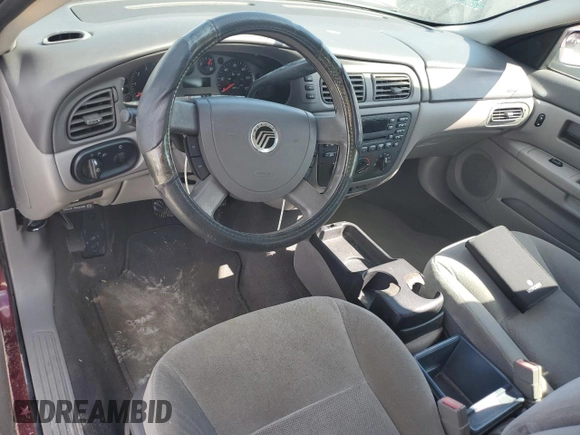 2004 Mercury Sable GS z VIN 1MEFM50U44G614186, wystawiony jako Copart lot #77822494 z przebiegiem 59 829 mil mil oraz Szkoda całkowita • Salvage title. Historia ofert i sprzedaży dostępna na DreamBid. Obrazek 8.