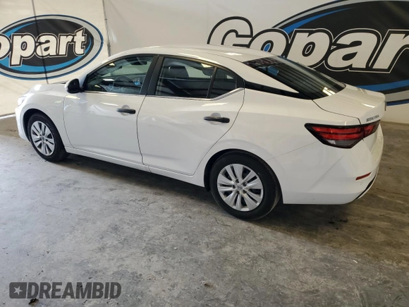 2025 Nissan Sentra S z VIN 3N1AB8BV4SY227080, wystawiony jako Copart lot #57001445 z przebiegiem 10 804 mil mil oraz Czysty tytuł • Clean title. Historia ofert i sprzedaży dostępna na DreamBid. Obrazek 2.