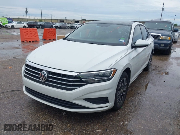 2021 Volkswagen Jetta S with VIN 3VWC57BU0MM043096, listed as a IAAI auction lot 42469636 with 48,032 mi miles and . Bid and sale history available at DreamBid. Image 2.