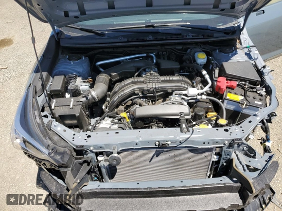 2024 Subaru Crosstrek Premium with VIN JF2GUADC0R8902676, listed as a Copart auction lot 56603795 with 9,129 mi miles and Salvage title. Bid and sale history available at DreamBid. Image 12.