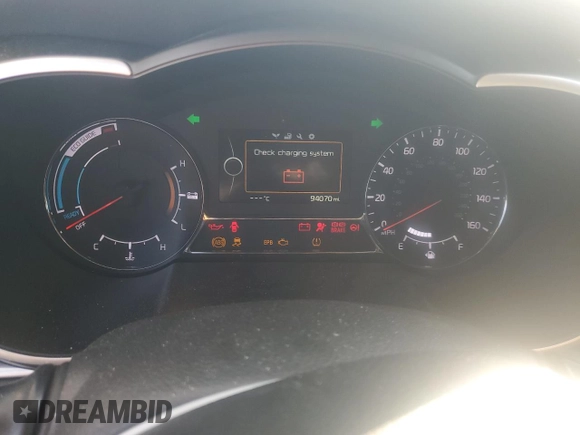 2015 Kia Optima EX with VIN KNAGN4AD5F5082812, listed as a Copart auction lot 57679515 with 94,070 mi miles and Clean title. Bid and sale history available at DreamBid. Image 9.