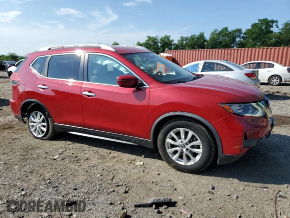 2017 Nissan Rogue SV with VIN JN8AT2MT3HW131089, listed as a Copart auction lot 62991255 with 89,213 mi miles and Salvage title. Bid and sale history available at DreamBid. Image 4.