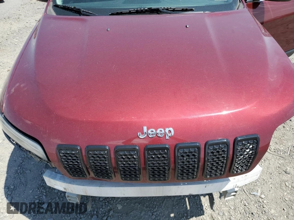 2019 Jeep Cherokee Latitude Plus with VIN 1C4PJMLXXKD250658, listed as a Copart auction lot 62199565 with 95,224 mi miles and Salvage title. Bid and sale history available at DreamBid. Image 12.