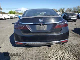 2017 Honda Accord LX with VIN 1HGCR2F38HA120488, listed as a Copart auction lot 80305004 with 144,956 mi miles and Salvage Title. Bid and sale history available at carsss.com. Image 6.