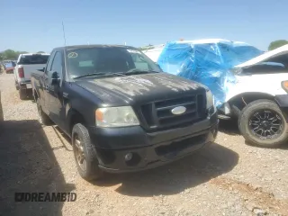 2008 Ford F-150 XL with VIN 1FTRF12WX8KD70997, listed as a Copart auction lot 52343715 with Not Provided miles and Clean Title. Bid and sale history available at DreamBid. Image 4.