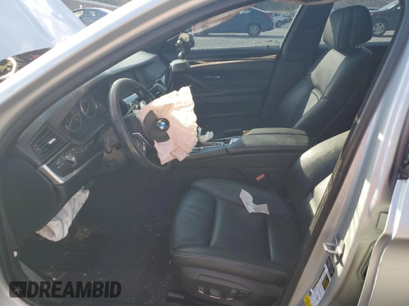 2014 BMW 5 Series 535i with VIN WBA5B1C56EDZ37168, listed as a Copart auction lot 42676905 with Not Provided miles and Salvage Title. Bid and sale history available at DreamBid. Image 7.