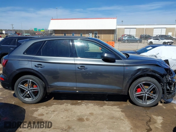 2024 Audi Q5 S line Premium Plus with VIN WA1E2AFY6R2149950, listed as a IAAI auction lot 41801016 with Not provided miles and . Bid and sale history available at DreamBid. Image 14.