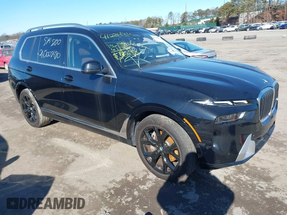 2023 BMW X7 xDrive40i z VIN 5UX23EM04P9P86560, wystawiony jako IAAI lot #41284910 z przebiegiem 13 661 mil mil oraz . Historia ofert i sprzedaży dostępna na DreamBid. Obrazek 1.