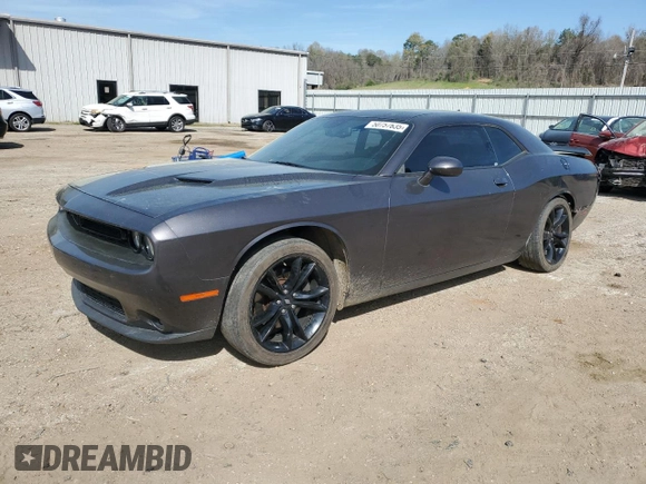 2017 Dodge Challenger SXT Plus with VIN 2C3CDZAG5HH608514, listed as a Copart auction lot 50757635 with 76,364 mi miles and Salvage title. Bid and sale history available at DreamBid. Image 1.