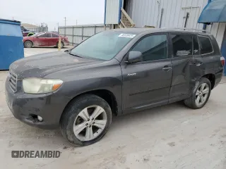 2009 Toyota Highlander Sport z VIN JTEDS43A692073202, wystawiony jako Copart lot #45938425 z przebiegiem 159 856 mil mil oraz Czysty tytuł • Clean title. Historia ofert i sprzedaży dostępna na DreamBid. Obrazek 1.