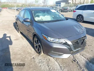 2022 Nissan Sentra SV z VIN 3N1AB8CV4NY268232, wystawiony jako IAAI lot #42106220 z przebiegiem 5 940 mil mil oraz . Historia ofert i sprzedaży dostępna na DreamBid. Obrazek 1.