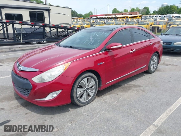 2013 Hyundai Sonata with VIN KMHEC4A49DA068685, listed as a IAAI auction lot 42211683 with 123,769 mi miles and . Bid and sale history available at carsss.com. Image 2.
