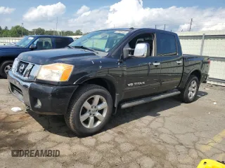 2012 Nissan Titan S with VIN 1N6AA0EC2CN331137, listed as a Copart auction lot 64604405 with 195,991 mi miles and Salvage title. Bid and sale history available at DreamBid. Image 1.