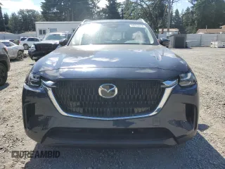 2024 Mazda CX-90 Preferred z VIN JM3KKBHA8R1142946, wystawiony jako Copart lot #60493614 z przebiegiem 5 837 mil mil oraz Szkoda całkowita • Salvage title. Historia ofert i sprzedaży dostępna na DreamBid. Obrazek 5.