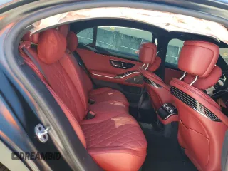 2024 Mercedes-Benz S 580e with VIN W1K6G6KBXRA276299, listed as a Copart auction lot 52619025 with 22,364 mi miles and Salvage Title. Bid and sale history available at DreamBid. Image 10.