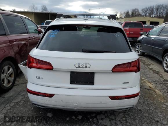 2020 Audi Q5 Premium Plus with VIN WA1BNAFY6L2021936, listed as a Copart auction lot 71497262 with 28,188 mi miles. Bid and sale history available at carsss.com. Image 6.