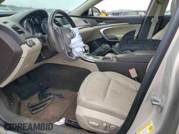 2012 Buick Regal Premium 1 with VIN 2G4GS5EK8C9184514, listed as a Copart auction lot 61380945 with 111,676 mi miles and Salvage title. Bid and sale history available at DreamBid. Image 7.