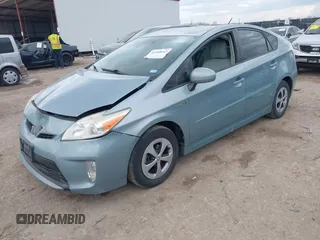 2012 Toyota Prius One with VIN JTDKN3DU1C1592757, listed as a IAAI auction lot 41368642 with 162,730 mi miles. Bid and sale history available at carsss.com. Image 17.