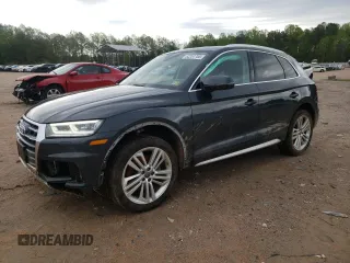 2018 Audi Q5 Premium Plus z VIN WA1BNAFY7J2198296, wystawiony jako Copart lot #52251755 z przebiegiem 61 971 mil mil oraz Szkoda całkowita • Salvage title. Historia ofert i sprzedaży dostępna na DreamBid. Obrazek 1.