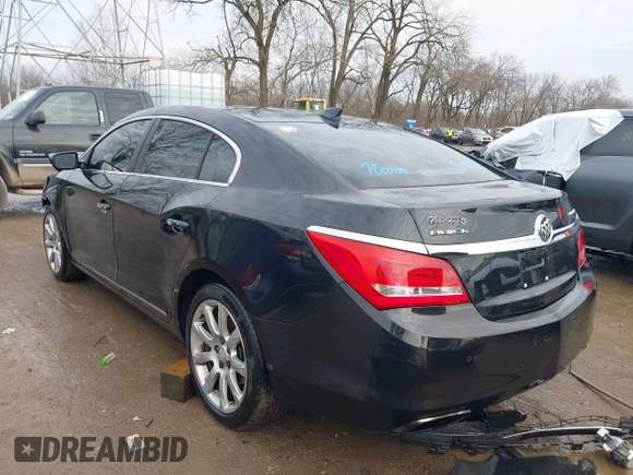 2015 Buick LaCrosse Premium I with VIN 1G4GD5G31FF207224, listed as a IAAI auction lot 41185097 with 191,552 mi miles. Bid and sale history available at carsss.com. Image 3.