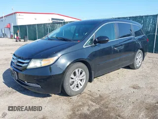 2014 Honda Odyssey EX with VIN 5FNRL5H47EB066704, listed as a IAAI auction lot 42217603 with 197,320 mi miles and . Bid and sale history available at carsss.com. Image 2.