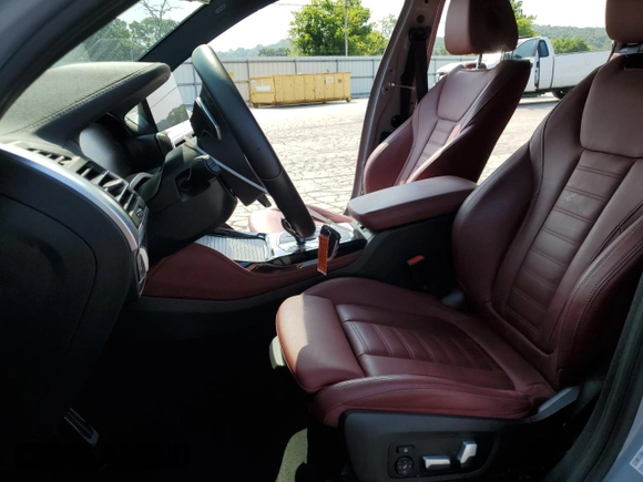 2023 BMW X4 M40i with VIN 5UX43DT0XP9S88643, listed as a Copart auction lot 62932485 with 27,865 mi miles and Salvage title. Bid and sale history available at DreamBid. Image 7.