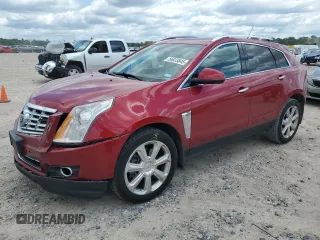 2014 Cadillac SRX Premium Collection z VIN 3GYFNDE33ES571840, wystawiony jako Copart lot #56823845 z przebiegiem 139 686 mil mil oraz Szkoda całkowita • Salvage title. Historia ofert i sprzedaży dostępna na DreamBid. Obrazek 1.