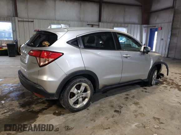 2016 Honda HR-V EX with VIN 3CZRU6H5XGM708580, listed as a Copart auction lot 45841425 with 178,033 mi miles and Salvage Title. Bid and sale history available at DreamBid. Image 3.