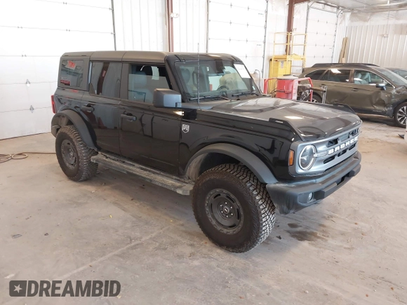 2024 Ford Bronco Big Bend z VIN 1FMDE7BH7RLB55036, wystawiony jako IAAI lot #42404799 z przebiegiem 1 054 mil mil oraz . Historia ofert i sprzedaży dostępna na DreamBid. Obrazek 1.