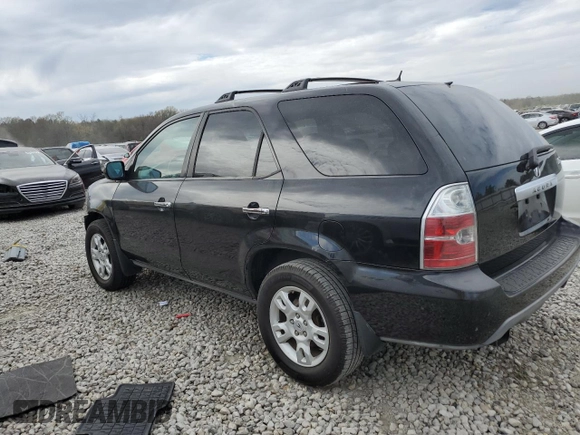 2006 Acura MDX Touring w/Navi with VIN 2HNYD188X6H535715, listed as a Copart auction lot 50459645 with 225,760 mi miles and Salvage Title. Bid and sale history available at carsss.com. Image 2.