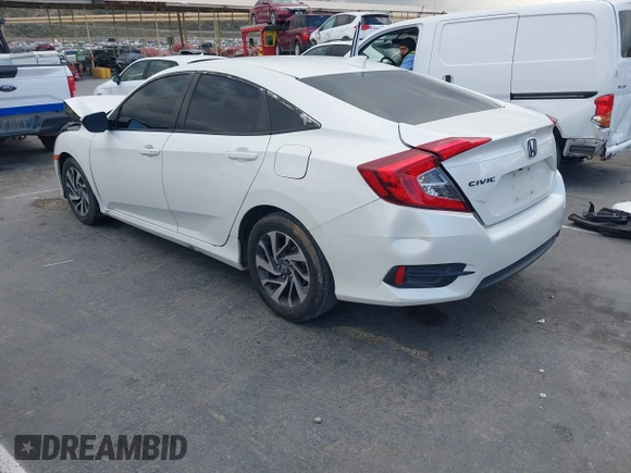 2018 Honda Civic EX with VIN 19XFC2F76JE206191, listed as a IAAI auction lot 41949231 with 146,118 mi miles and . Bid and sale history available at DreamBid. Image 3.
