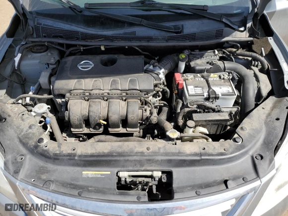 2013 Nissan Sentra SV with VIN 3N1AB7AP4DL671007, listed as a Copart auction lot 52369225 with 104,613 mi miles and Salvage Title. Bid and sale history available at carsss.com. Image 11.