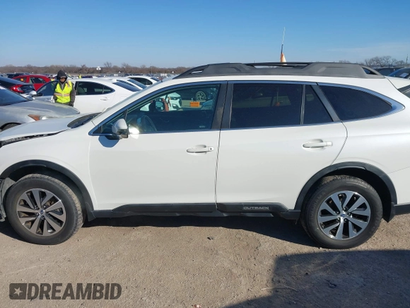 2021 Subaru Outback Premium with VIN 4S4BTADC0M3212150, listed as a IAAI auction lot 41276957 with 27,872 mi miles and . Bid and sale history available at DreamBid. Image 14.