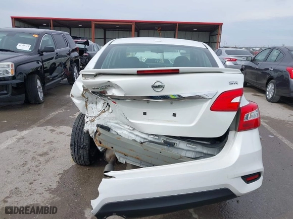 2017 Nissan Sentra SV with VIN 3N1AB7APXHY237506, listed as a IAAI auction lot 41688155 with 82,248 mi miles. Bid and sale history available at carsss.com. Image 16.