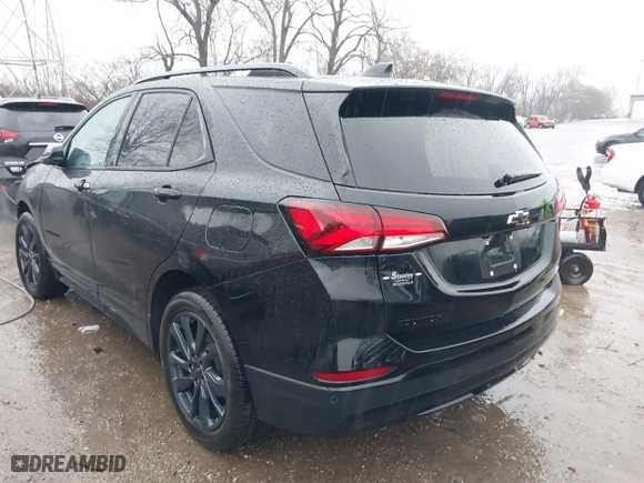 2024 Chevrolet Equinox RS with VIN 3GNAXMEG4RL165800, listed as a IAAI auction lot 41078613 with 19,777 mi miles. Bid and sale history available at carsss.com. Image 3.