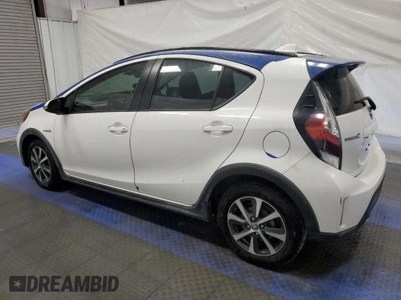 2018 Toyota Prius One z VIN JTDKDTB36J1599469, wystawiony jako Copart lot #52555355 z przebiegiem 70 316 mil mil oraz Czysty tytuł • Clean title. Historia ofert i sprzedaży dostępna na DreamBid. Obrazek 2.