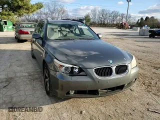 2006 BMW 5 Series 530xi with VIN WBANN73556B799064, listed as a Copart auction lot 87372444 with 230,613 mi miles and Salvage Title. Bid and sale history available at carsss.com. Image 10.