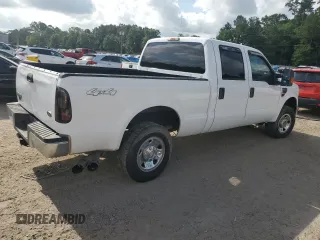2009 Ford F-250 XL with VIN 1FTSW21R19EB22852, listed as a Copart auction lot 60052435 with 147,095 mi miles and Salvage title. Bid and sale history available at DreamBid. Image 3.