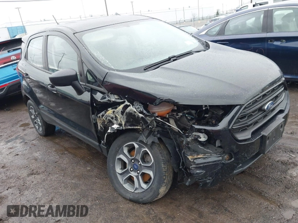 2020 Ford EcoSport S with VIN MAJ6S3FL1LC324462, listed as a IAAI auction lot 41795813 with 18,628 mi miles and . Bid and sale history available at DreamBid. Image 1.