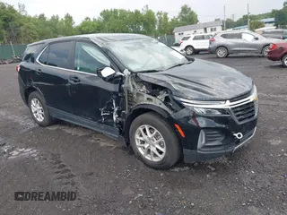 2024 Chevrolet Equinox LT with VIN 3GNAXKEGXRL157611, listed as a IAAI auction lot 42880028 with 54,706 mi miles and . Bid and sale history available at DreamBid. Image 1.