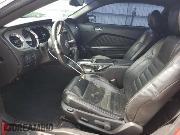 2010 Ford Mustang V6 with VIN 1ZVBP8AN1A5131923, listed as a Copart auction lot 53170985 with 170,449 mi miles and Salvage Title. Bid and sale history available at DreamBid. Image 7.