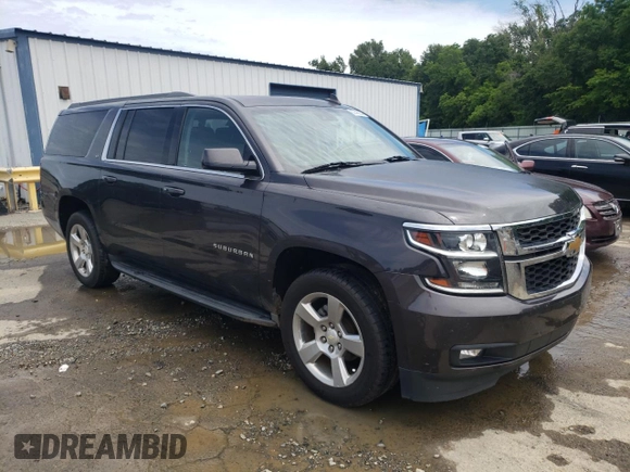 2016 Chevrolet Suburban LT with VIN 1GNSCHKC3GR312221, listed as a Copart auction lot 57445934 with 157,958 mi miles and Salvage Title. Bid and sale history available at carsss.com. Image 4.
