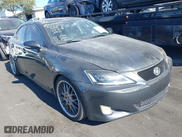 2008 Lexus IS 350 with VIN JTHBE262682015664, listed as a IAAI auction lot 42690798 with 156,643 mi miles and . Bid and sale history available at DreamBid. Image 1.