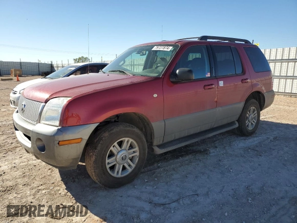 2005 Mercury Mountaineer z VIN 4M2ZU66K95UJ08490, wystawiony jako Copart lot #79727874 z przebiegiem 55 874 mil mil oraz Szkoda całkowita • Salvage title. Historia ofert i sprzedaży dostępna na DreamBid. Obrazek 1.